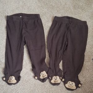 Carter's Dark Brown Baby Pajama Pants